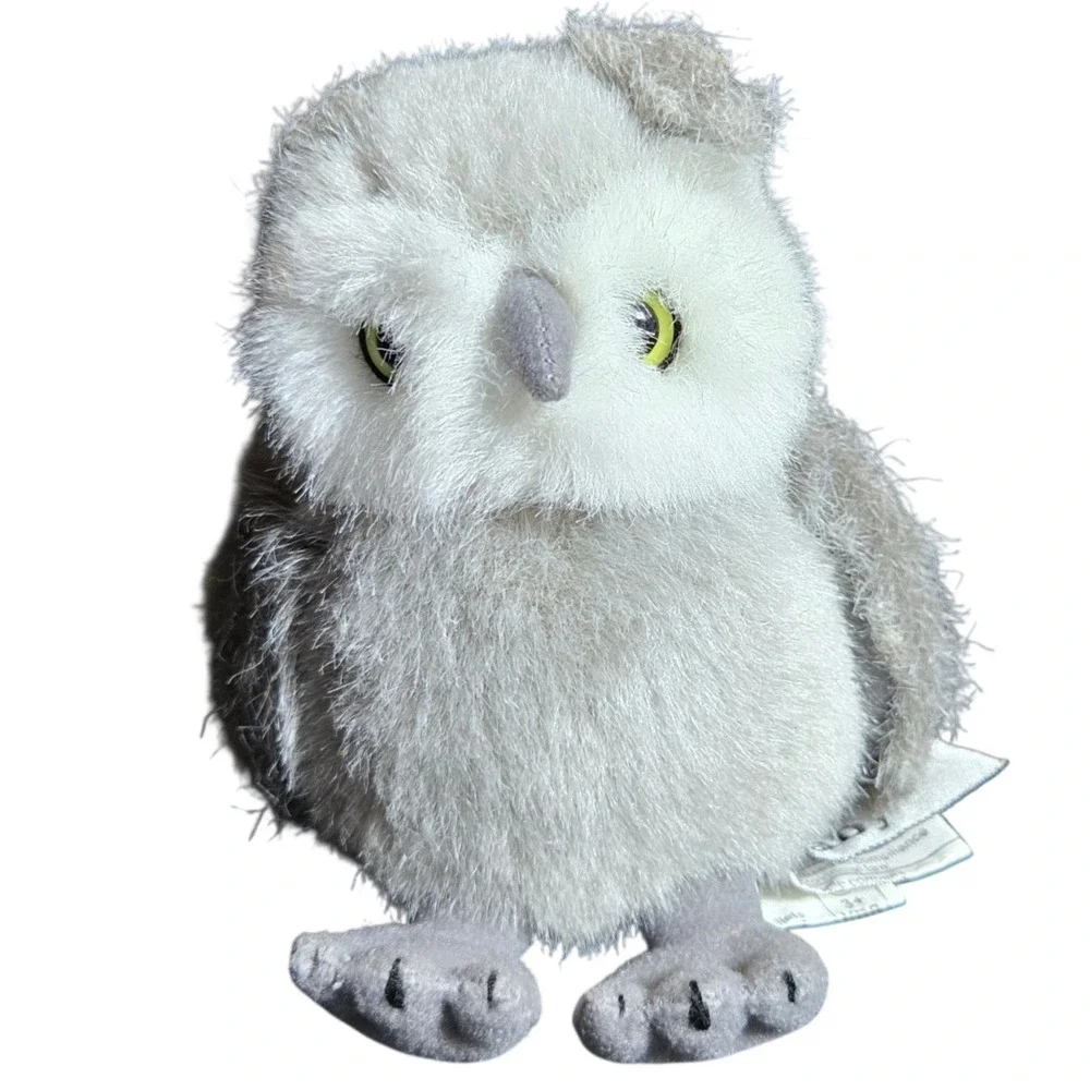 Stuffed Animal House Ruffles Baby Owl Plush Bird Woodland Forest Nature Wildlife